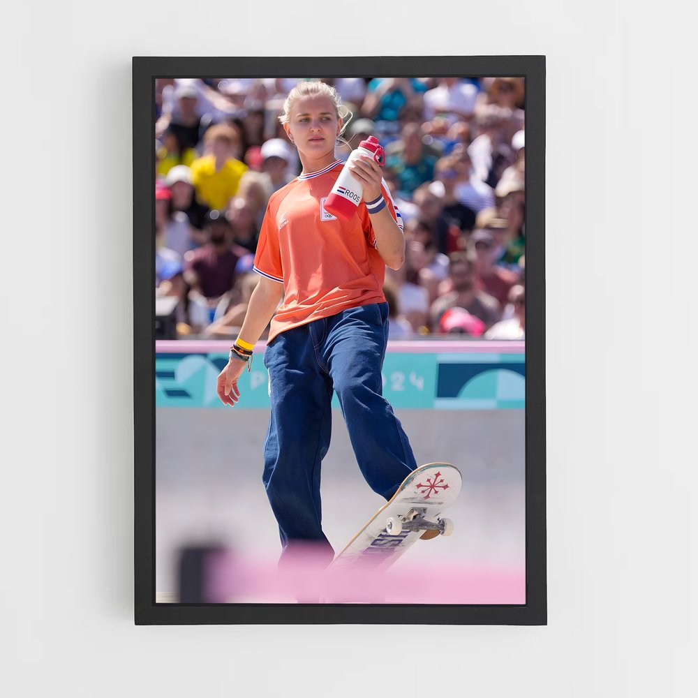 Poster Skate & Shine – affiche Skateboard (vue 2)